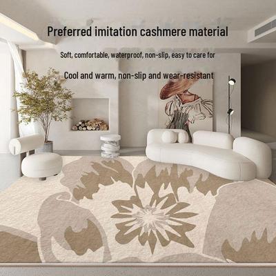 Weicher Kaschmirteppich - Winterbedruckte rutschfeste Decke für Schlafzimmer & Wohnzimmer