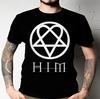 Men's and Women's T-shirts Heartagram Him Band Tee Tee-shirt Heartagram Rose Him Band