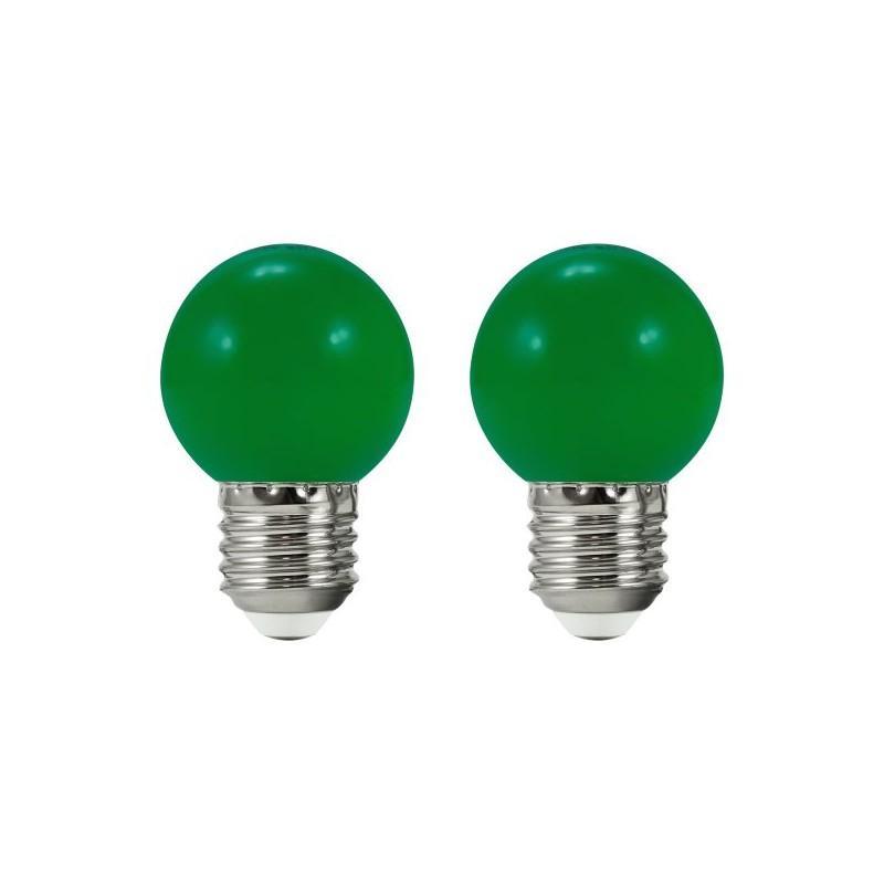 Żarówki Do Girlandy Ogrodowej Party Zielone 2Szt. 36V E27 Goldlux 308771
