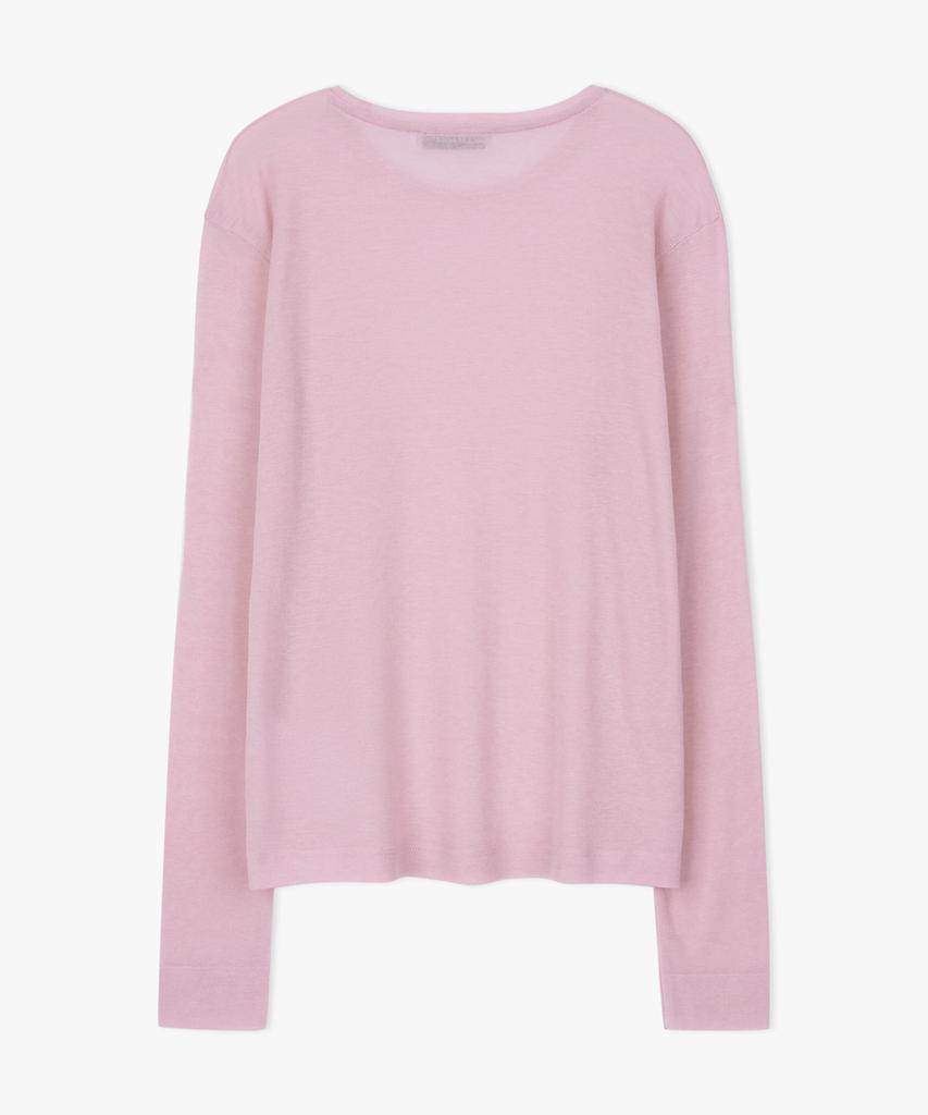 38COMEONCOMMON Sheer Touch Long Sleeve (Light Pink)
