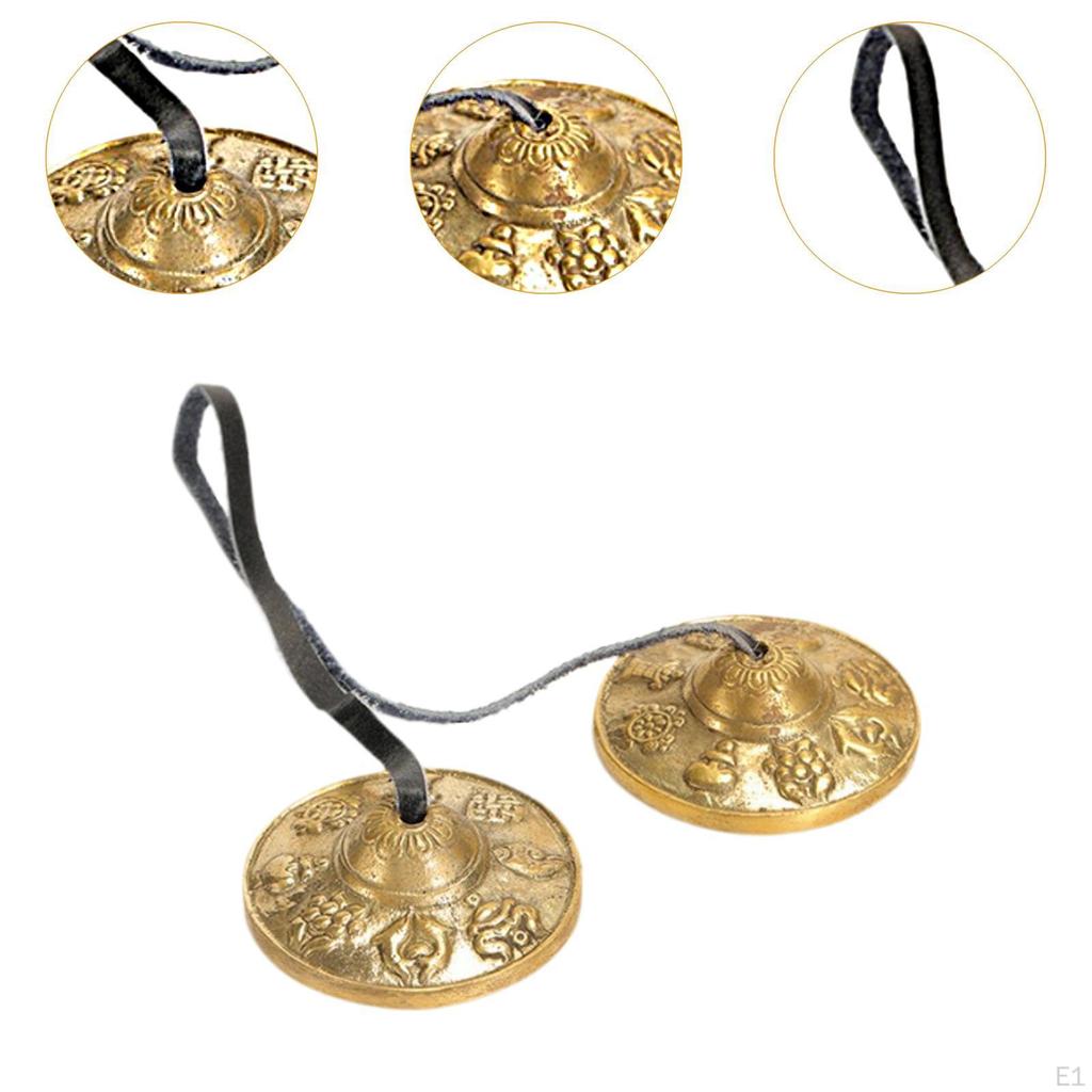 Chime Bells Tingsha Cymbals 6.5cm for Meditation Practice