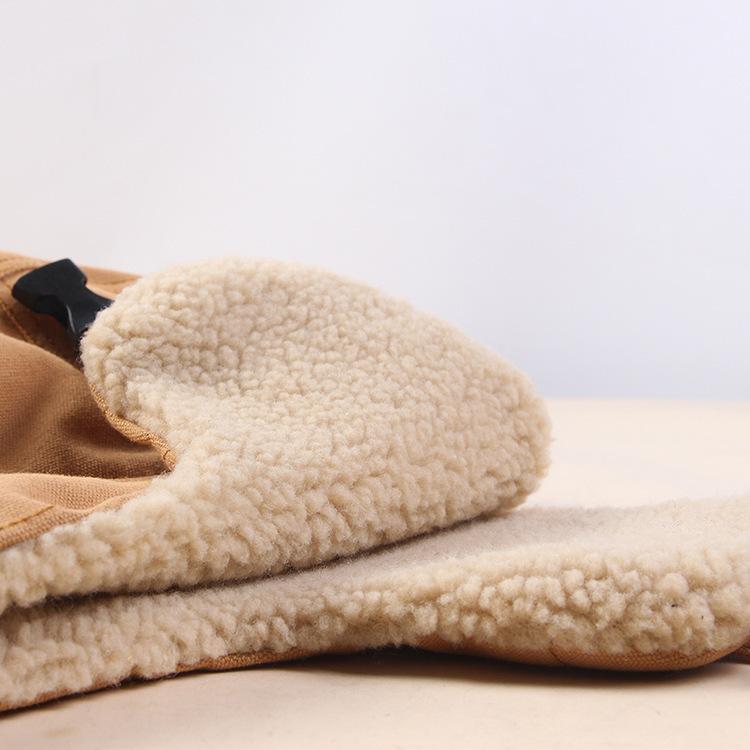 Women's Winter Lei Feng Hat Men's Winter Fleece Lined Thickened Warm Ear Flap Windproof Hat for Cycling Skiing Northeast Winter Hat