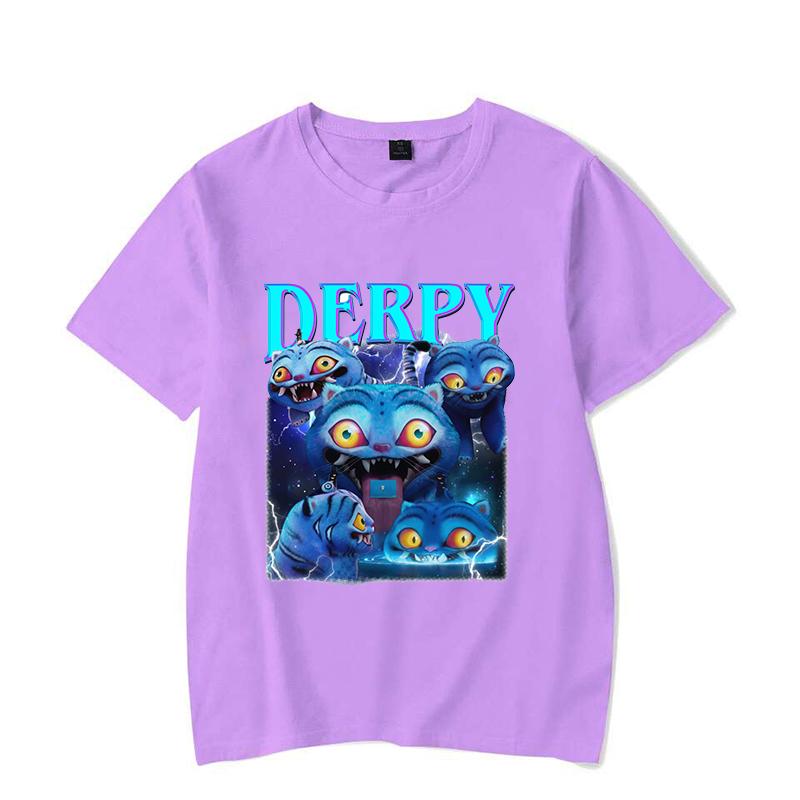 New Anime Kpop Demon Hunters Tiger Printed T Shirt Women Men Teens Fashion Hip Hop Harajuku Casual Short Sleeve Tops Tees