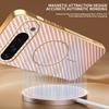 For Google Pixel 9 Pro XL Phone Case Carbon Fiber Textured Electroplated TPU Back Cover