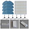 1 Set Side Brush Filter Mop Cloth Kit For Tapo RVA100 RV10 RV30 Vacuum Cleaner Accessories Cleaning Spare To Replace