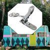 Boat Anti Rattle Latch Marine Hatch Locker Adjustable Accessory Hold Down Clamp for Trailer