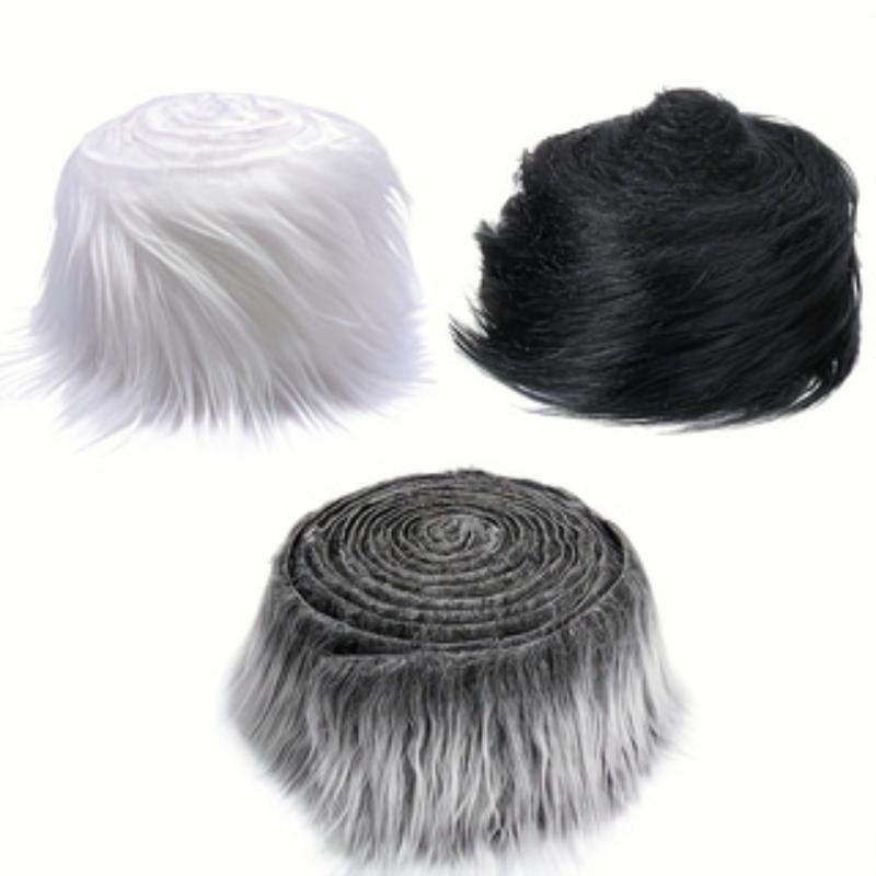 

Faux Fur Ribbon Tapes DIY Apparel Sewing Fluffy Trim Trimming Fabric Sewing Costume Stripe Plush Fur Supplies Home Decor