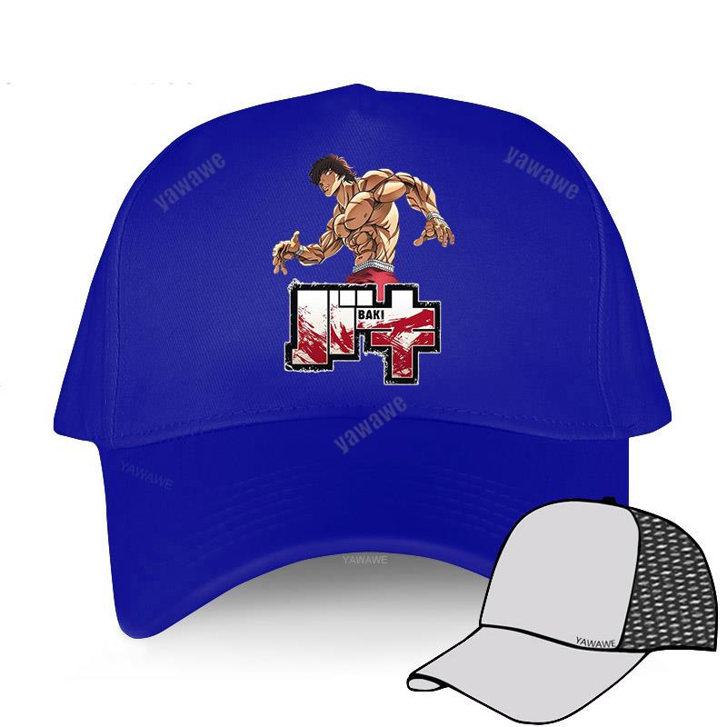 Najnowsze bawełniane letnie czapki baseballowe dla mężczyzn Snapback Baki Hanma Anime Manga Hip Hop kapelusz Harajuku kobiety dorosły luksusowa czapka golfowa