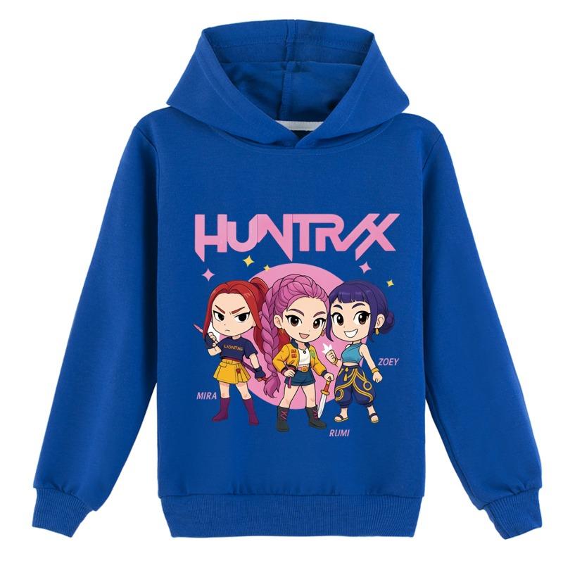 Children's Hooded Sweatshirt Wizard Sisters Cartoon Cute Print Winter Fashion Warm Hooded Sweatshirts