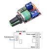 Mini DC Motor PWM Speed Controller Module 3V 6V 12V 24V 35VDC 90W 5A DC Motor Speed Regulator Control Switch LED Dimmer
