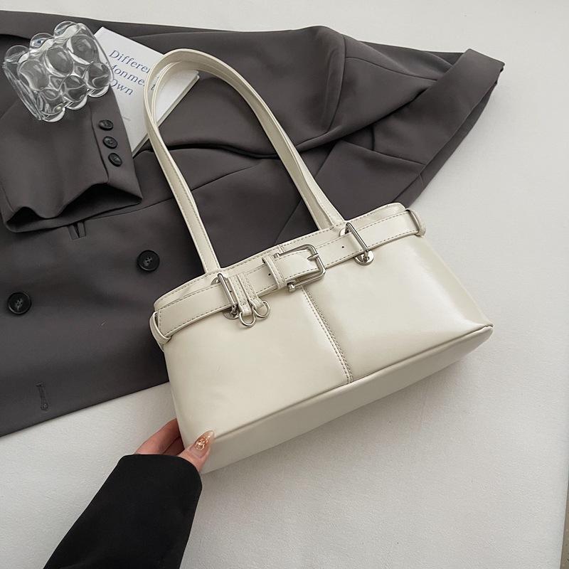 Retro Portable Commuter Bag Women's Spring Summer 2025 New Trendy Fashion Korean Underarm Bag Versatile Large Capacity Bag