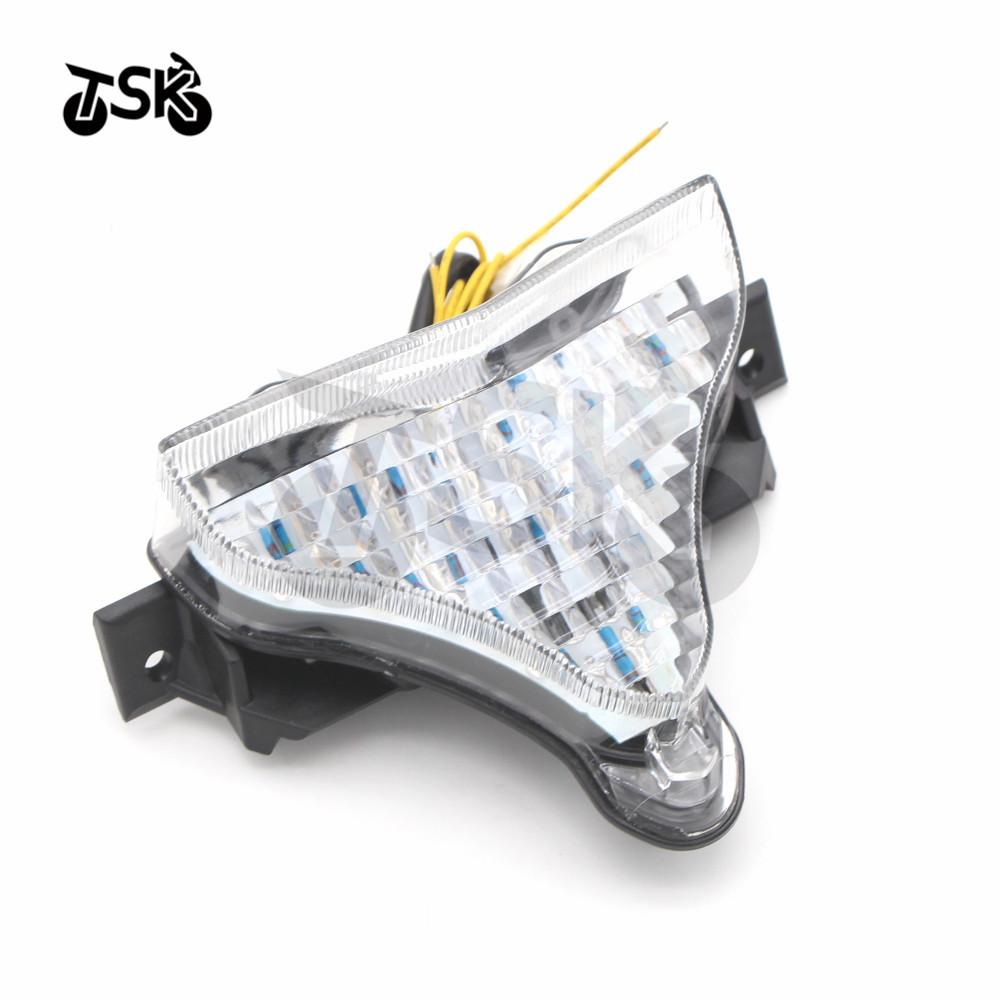 For Yamaha YZF R1 2009 2010 2011 2012 2013 2014 Rear Tail Light Brake Turn Signals Integrated LED Light