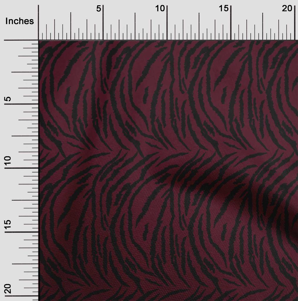 oneOone Cotton Flex Lime Green Fabric Tiger Animal Skin Sewing Fabric By The Yard Printed Diy Clothing Sewing Supplies 40 Inch