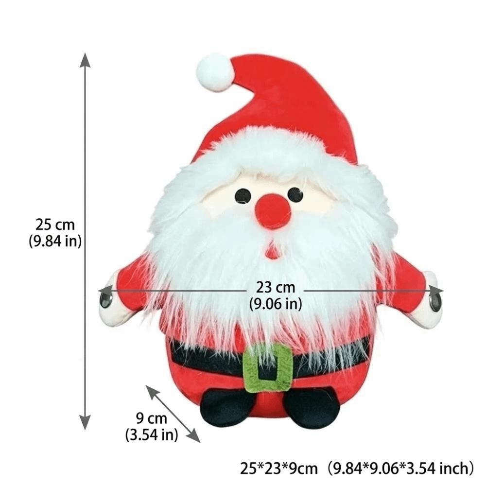 Soft Plush Material Interactive Stuffed Doll Christmas Sensory Play Toy  Home Ornaments