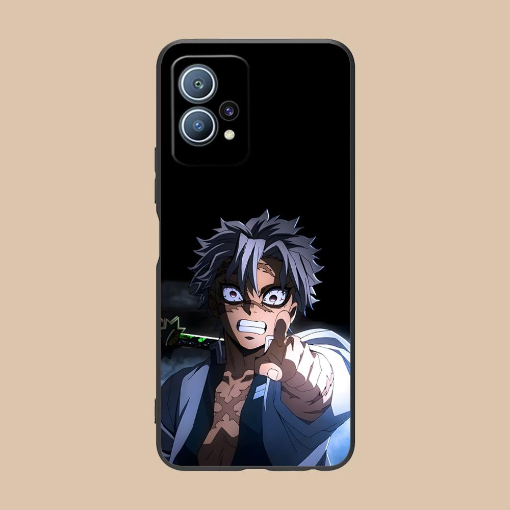 Demon Slayer Sanemi Phone Case for Huawei P60 P50 P40 P30 P20 P10 P9 P8 Pro Lite Plus Colour Printing Protective Pretty Luxury