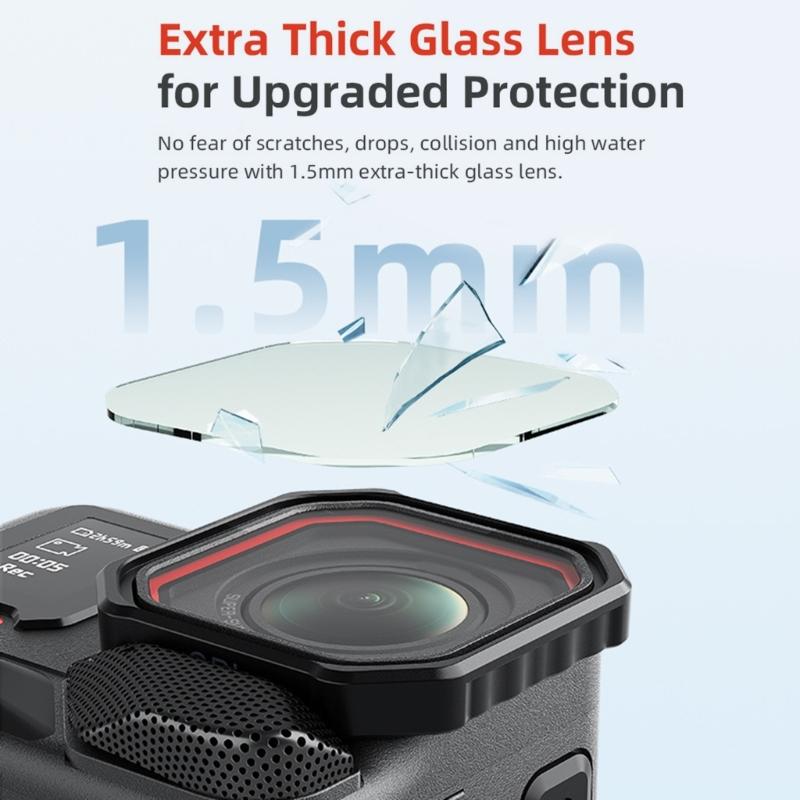 Multiple Density Lens Filters CPL ND8 ND16 ND32 For Outdoor Shootings Waterproof High Claritys Opticals Glass For Action Cameras