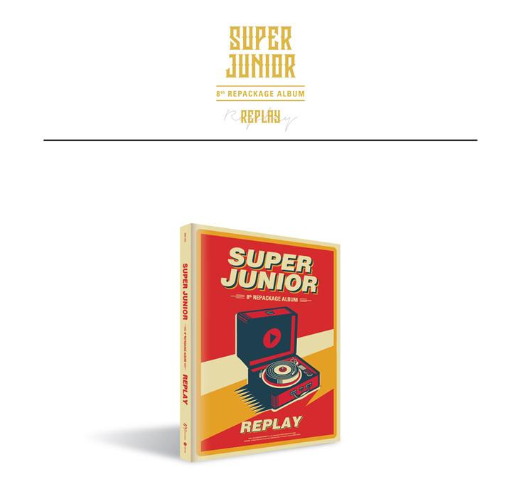 Super Junior 8th Repackage Album : Replay