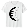 Celestial Drip Style Melted Moon TShirt Witchcraft Goth Celestial Gift For Him