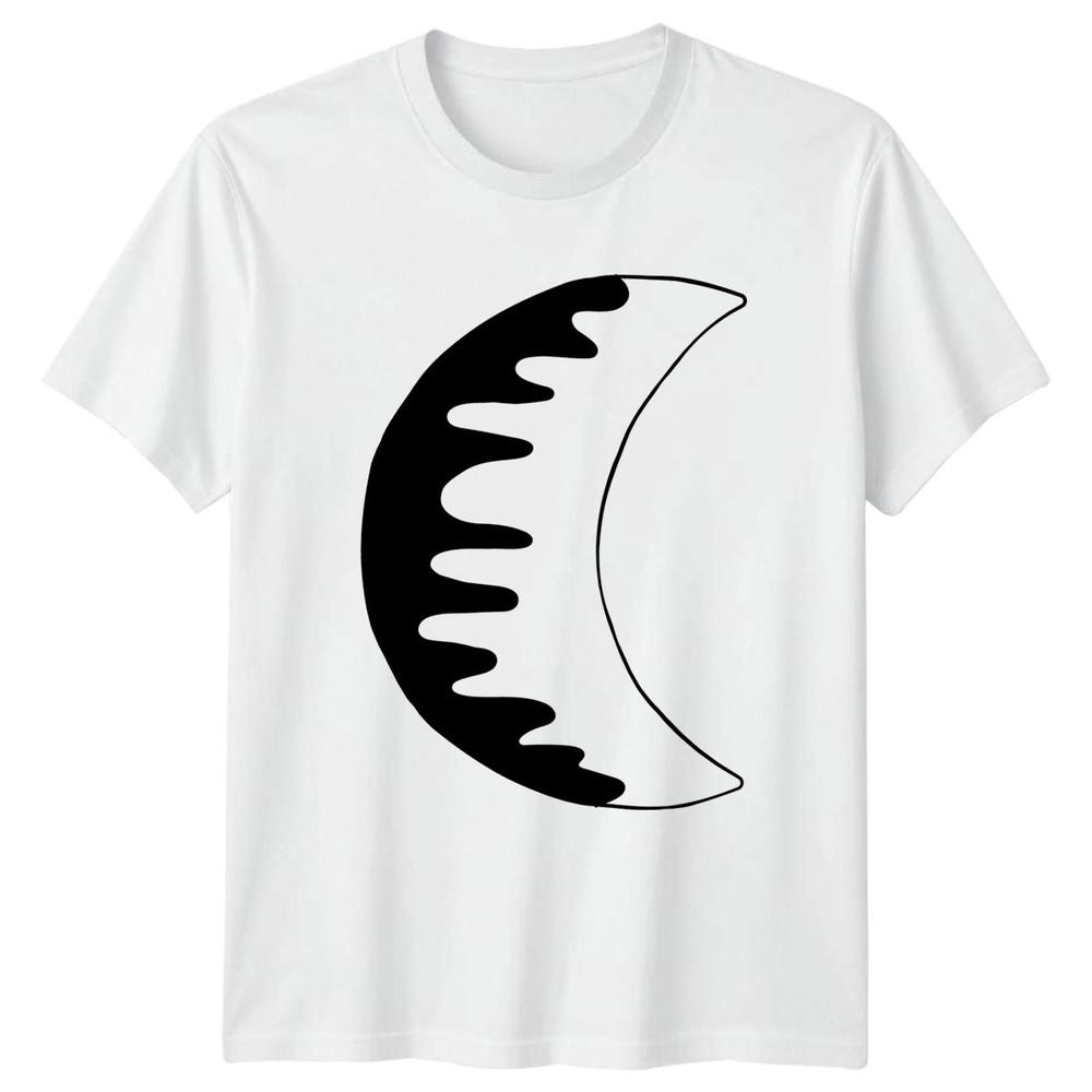 Celestial Drip Style Melted Moon TShirt Witchcraft Goth Celestial Gift For Him
