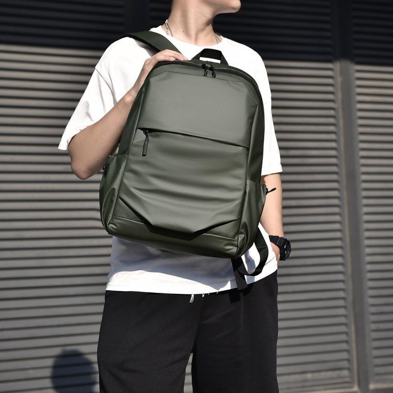 Schoolbag New Trend Simple Backpack Commuter Leisure Lightweight Large Capacity Student Class School Bag Lightweight Computer Bag
