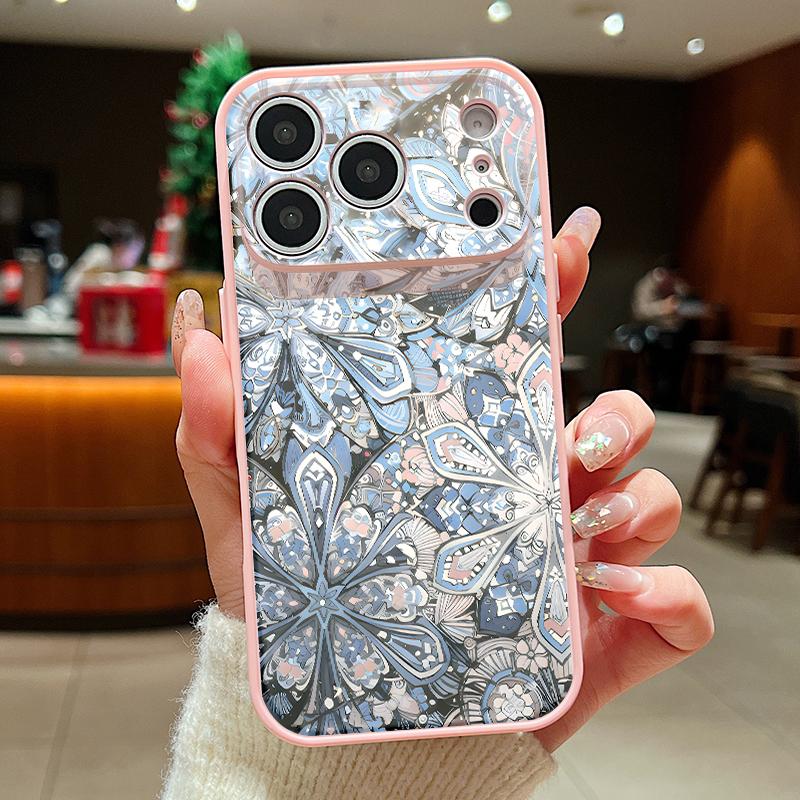 Vintage European Style Case For iPhone 17 Pro Max Magnetic For Magsafe Hybrid Slim Matte Cover For iPhone 16 15 14 13 Pro Max Moon Stars Pattern