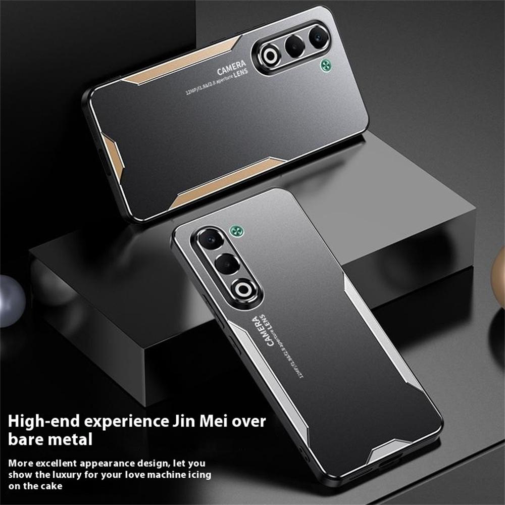 For Oppo A5 5G Telefondeksel Aluminiumlegering TPU PC Bakdeksel
