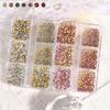Gel Nail Parts Crystal Nail Supplies Wedding Nails Nail Art Supplies 1 Set S064-1 Clear