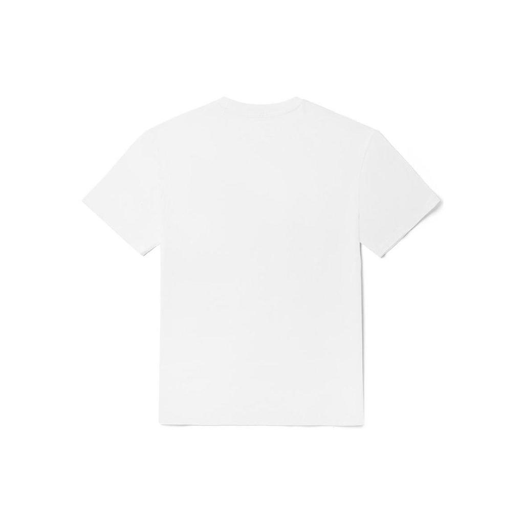 Vans Drop Shoulder Sleeve T Shirt Unisex White VN0A5E5IWHT