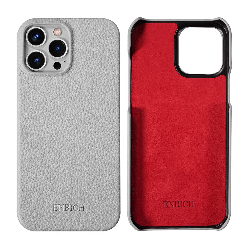 Clearance Sale  Lychee Genuine Cowhide Leather Phone Case for iPhone 13 Pro Max 13Pro 13 Mini Shockproof Back Cover