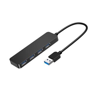 LUYING USB USB 5Gbps Lightweight and USB Compatible with Surface 20cm 3.0 Hub, 4-Port High-Speed Transfer, Compact, 4-in-1 Hub, MacBook, iMac, PS4,
