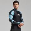 Diving Wetsuit Men Long Sleeve Split Sunscreen Swimsuit Anti Jellyfish Surfing Suit
