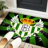 1PC rug Real Betis Crest Artwork Carpet, Chair Rug,Area Rug for Office Bedroom living rooms bedroom, Doormat decor Christmas fan gifts