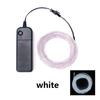 1m 3m 5m Glow EL Wire Neon Cable for Christmas Dance Party DIY Costumes Multicolor Illuminated Light AA Battery  Lamp LED Strip
