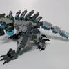 MOC Crystal Mechanical Dragon Building Blocks MOC Assembly Model Particle Puzzle Toy