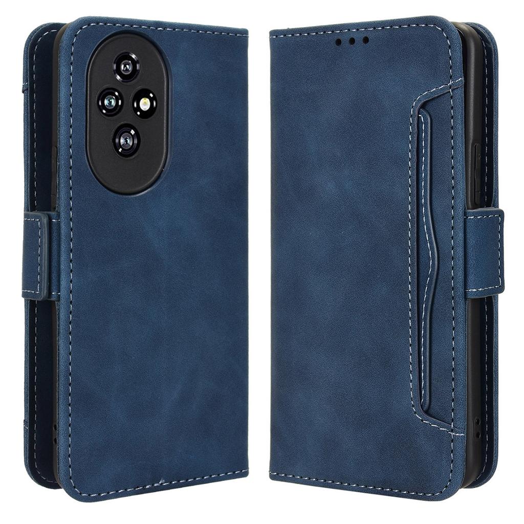 Pouzdro pro Honor 200 5G s více sloty na karty, kožená peněženka, kryt na telefon