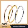Elegant Women's Stainless Steel Bracelet: Bamboo Joint Design, Non-Fading Titanium Steel, High-End Feel.
