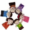 Grandparents Family Member Puppet Plush Children Plush Gloves Baby Toys Doll Toys  Kid
