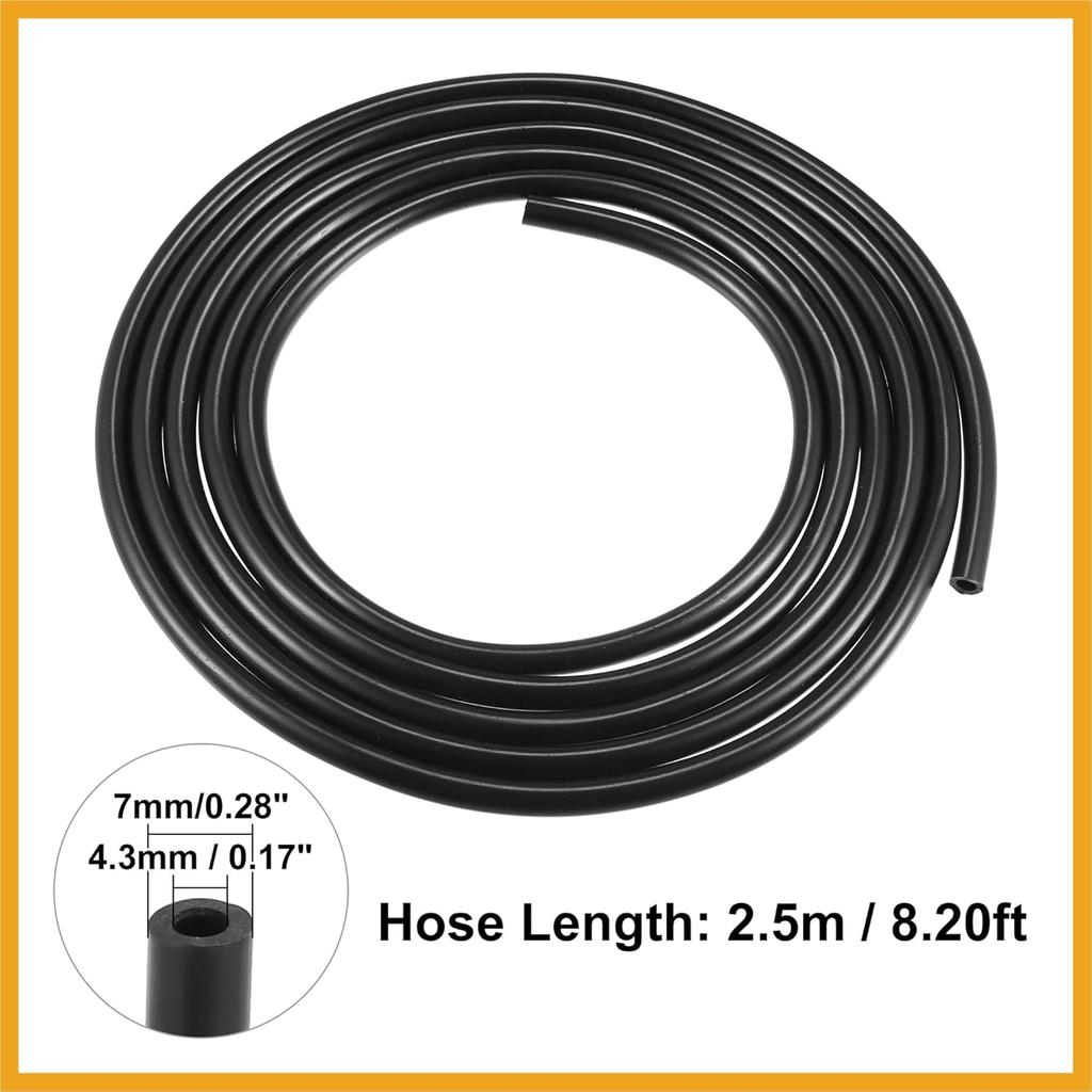 2pcs Windshield Washer Nozzle for CHRYSLER 200 2011-2014 2.5 Meters Hose with Gasket Connectors Kit Replaces 68024312AB Replacement