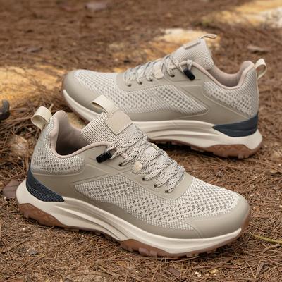 Summer Fly-woven Mesh Outdoor Professional Hiking Shoes Non-slip Autumn Men's Sports Shoes Off-road Running Hiking Shoes