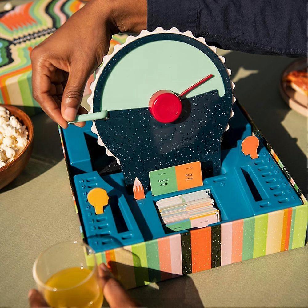 Wavelength Board Game—A Synchronised Wave Challenge, a Casual Party Card Game for 2 To 12 Players