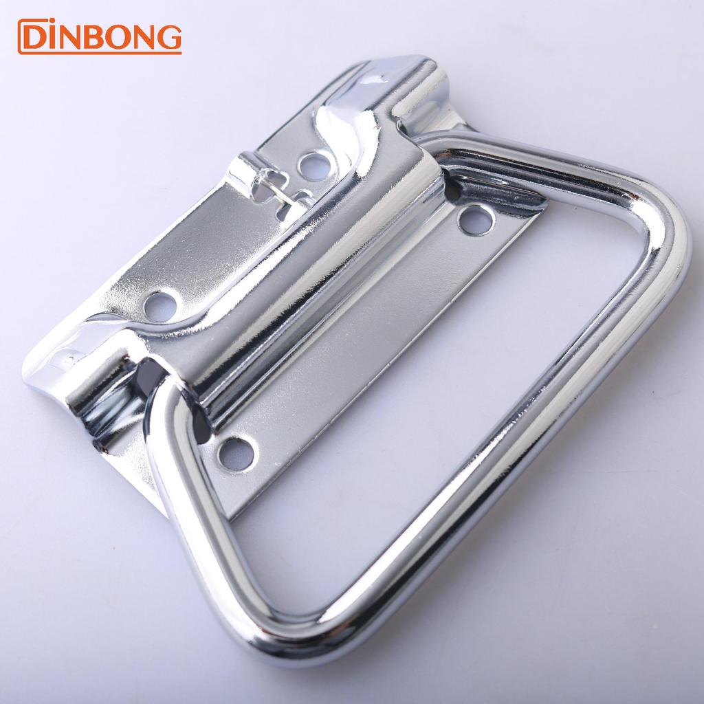 LS604 Stainless Steel Spring-Folding Movable Handle for Toolbox and High Voltage Cabinet