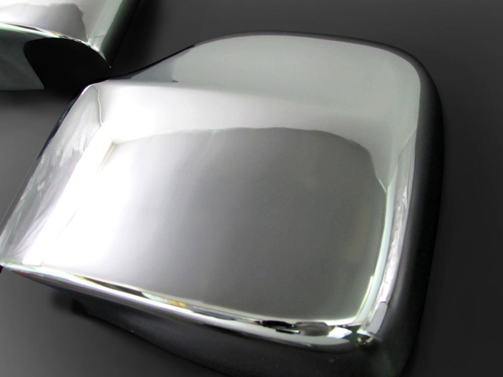 BRIGHTZ Chrome Door Mirror Type for LiteAce Trucks S402U and S412U and TownAce Part Number 24793 Covers, A, (MIR-SID-217), S402, S412, 402, 412,