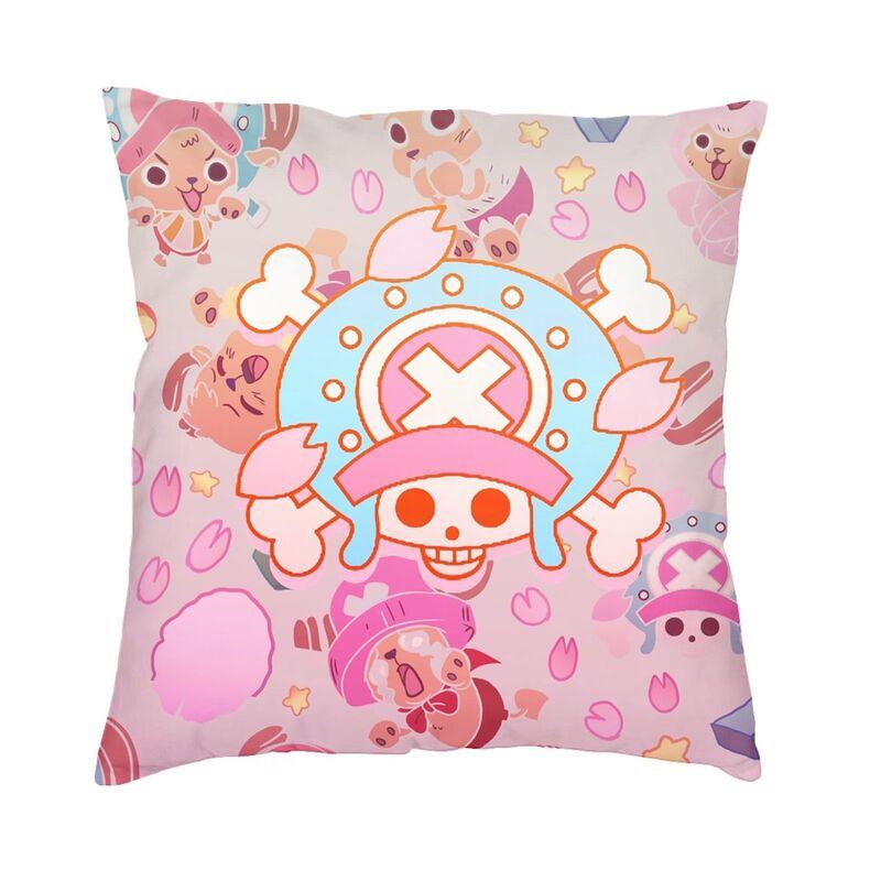 

Роскошный чехол для подушки TONY Tony Chopper 40x40 см, мягкая японская мультяшная анимационная наволочка для дивана, автомобиля, квадратная наволочка 30x30cm 12x12in