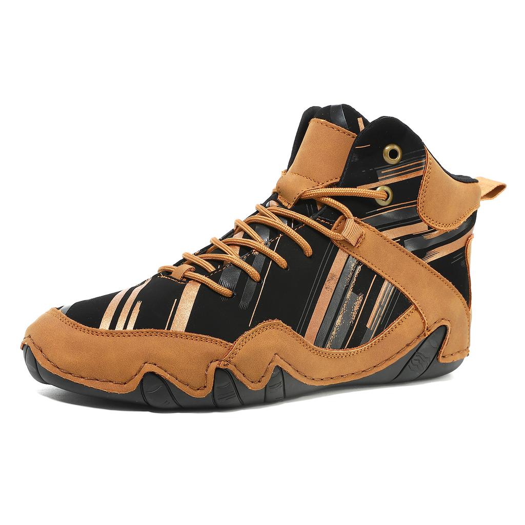 Independent Station Hot-selling Martin Boots Autumn and Winter Explosion High-top Octopus Men's Shoes Men's Casual Short Boots