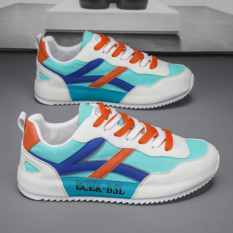 

Масляні кросівки Чоловіче взуття з нижньою дошкою Модне повсякденне взуття зі шкіри з мікрофібри Повітропроникне взуття на платформі з внутрішньою стороною 39