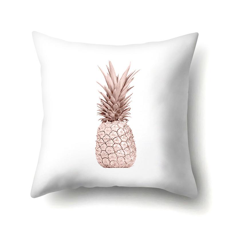 Polyester Pillowcase Automobile Decoration Home Printed Pillowcase Car Cushion Cover Bedside Pillowcase