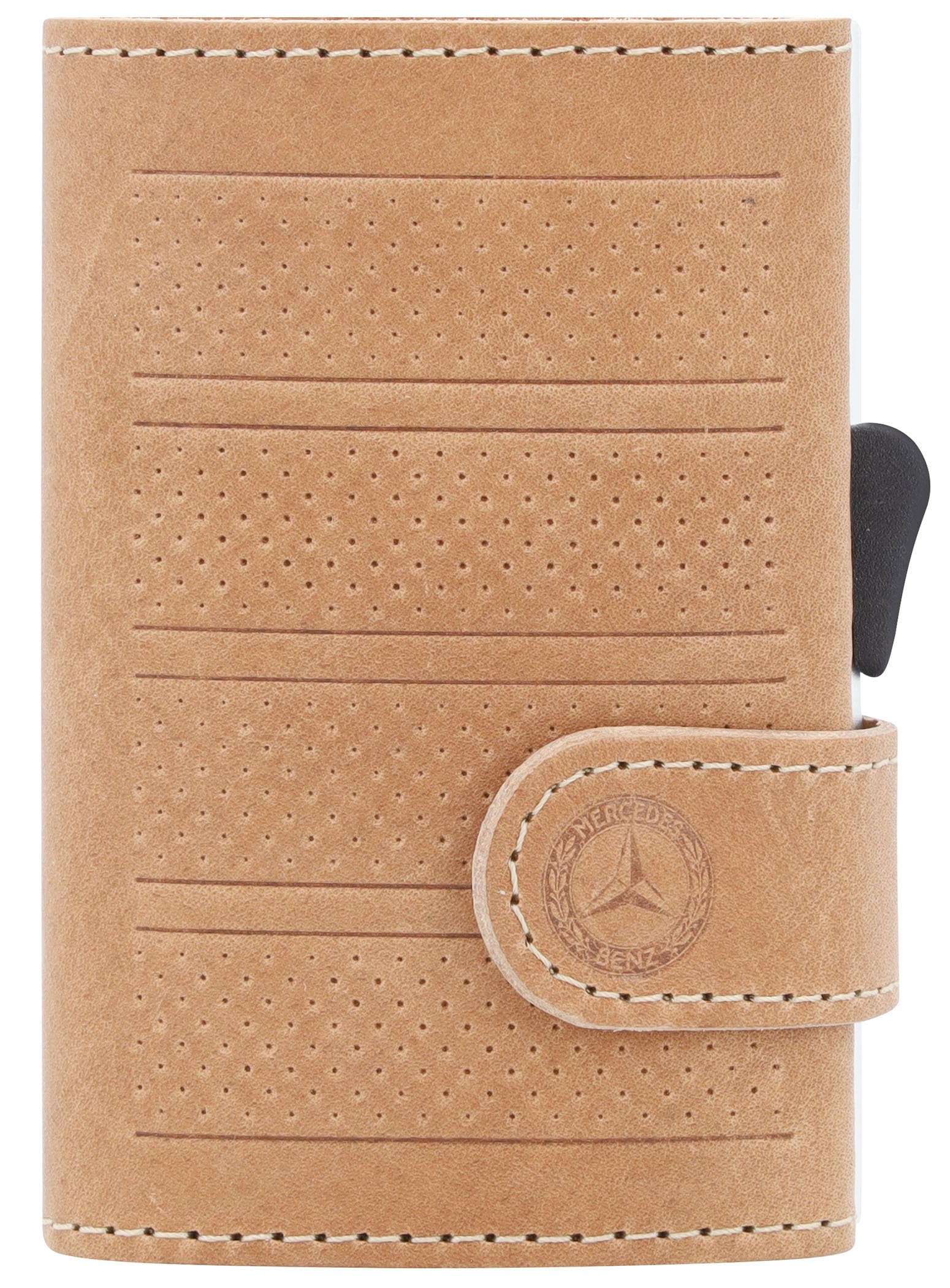 

Оригинальный мини-кошелек коньячного цвета [Коллекция Mercedes-Benz]