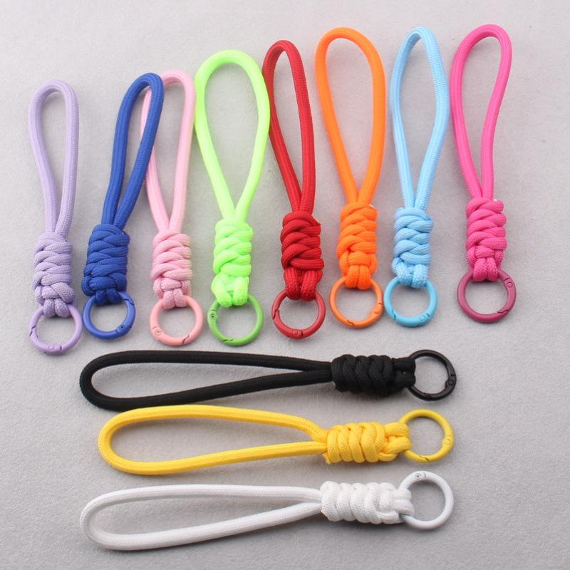 Color-Block Detachable Knotted Lanyard for Phone & Water Bottle