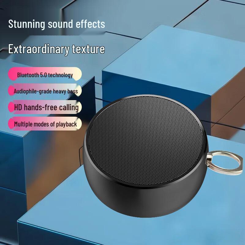 

High-Quality BS02 Portable Bluetooth Subwoofer for Outdoor Camping & Home Use