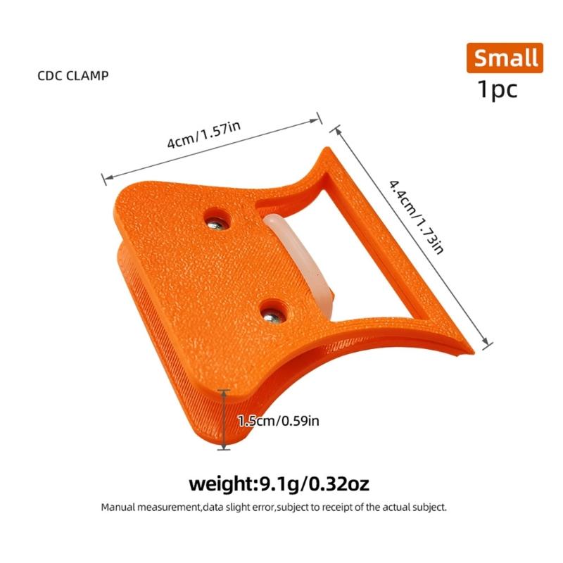 Fly Tying Tool Set Hackle Clamps Feather Plier Fishing Accessory for Tying and Crafting High Strength